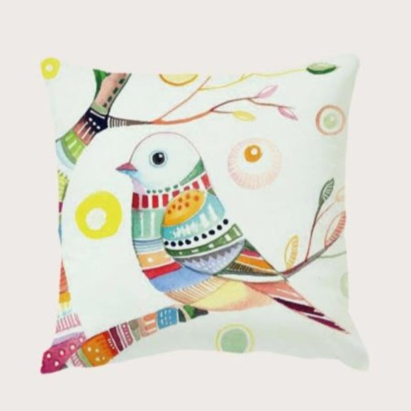 Birdie throw pillow - Picture 1 of 4